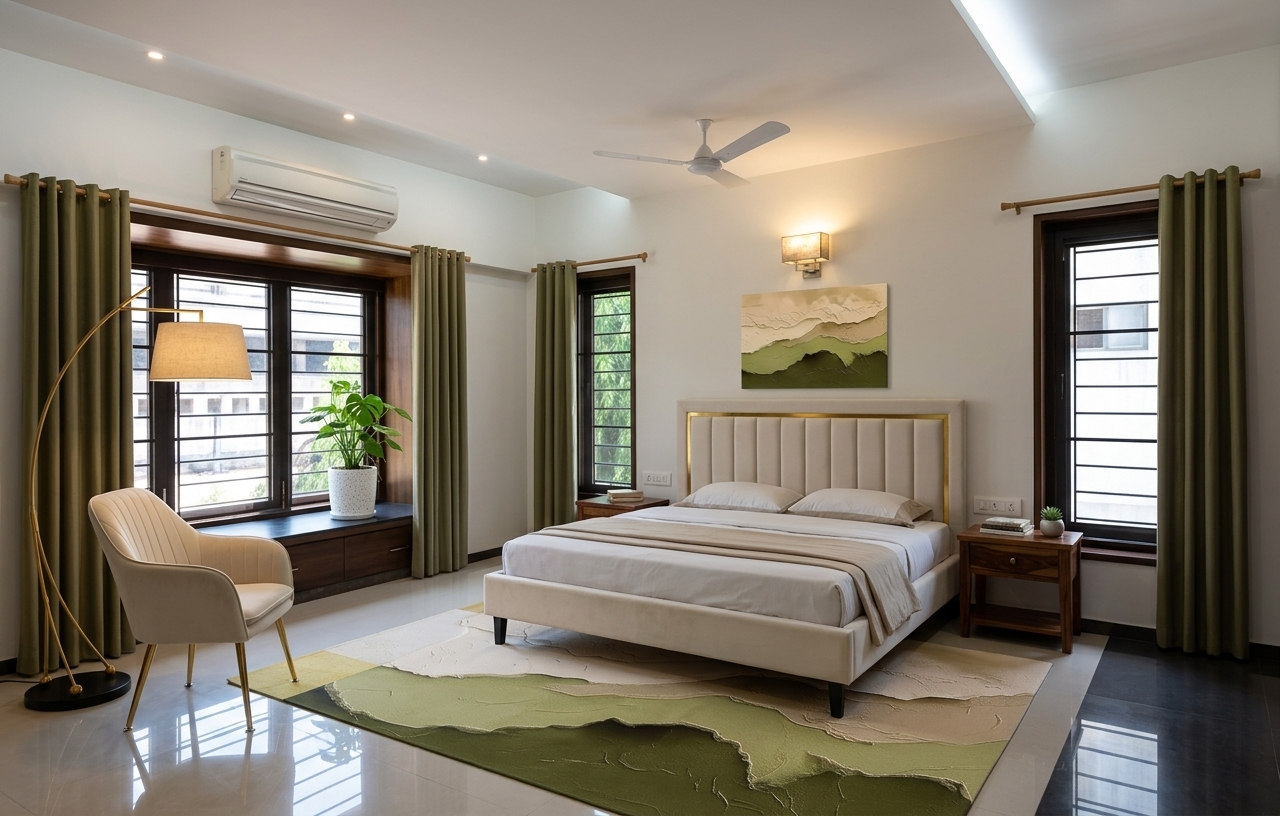 Your room with the recommended products placed in it