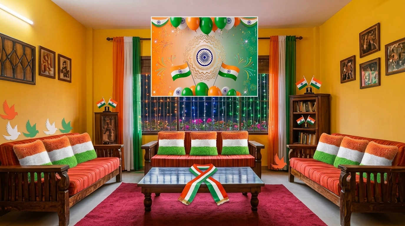 Your room with the recommended products placed in it
