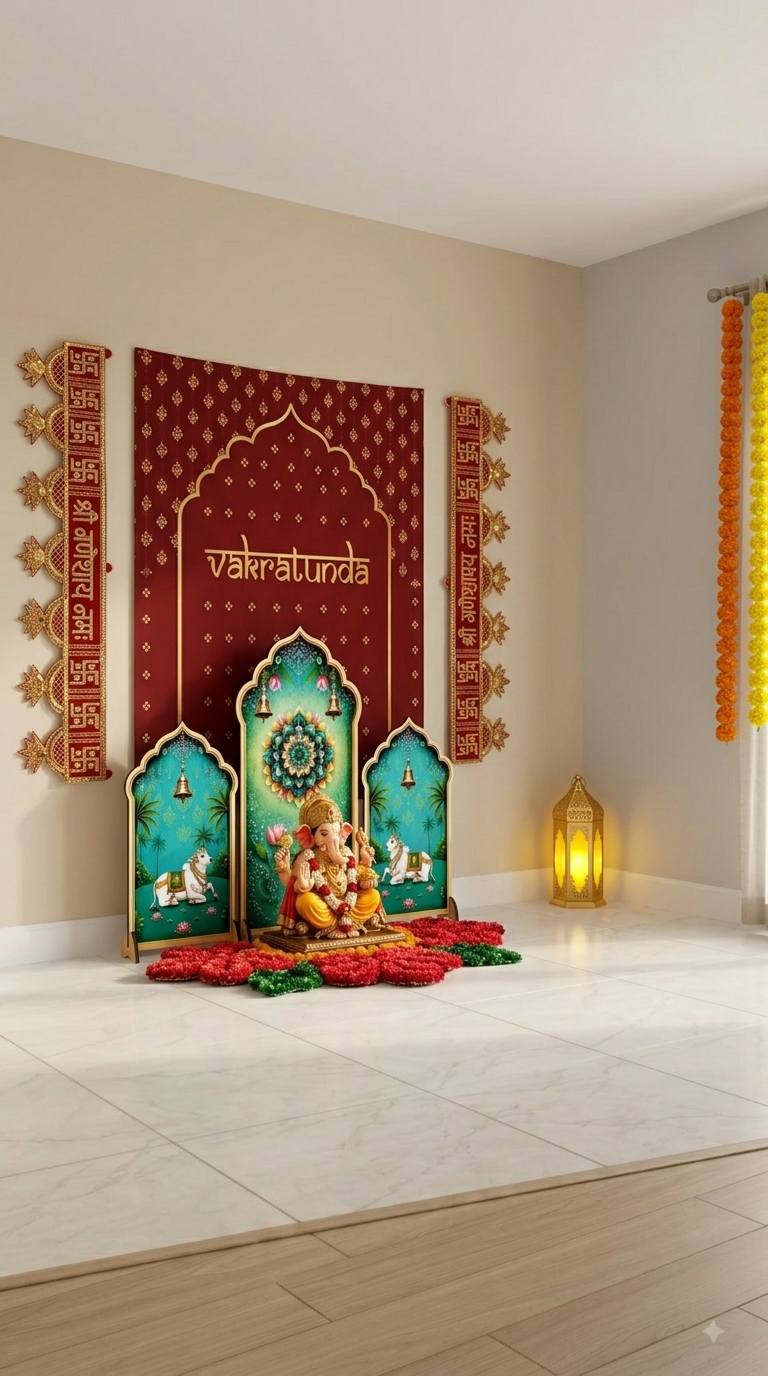 Your room with the recommended products placed in it