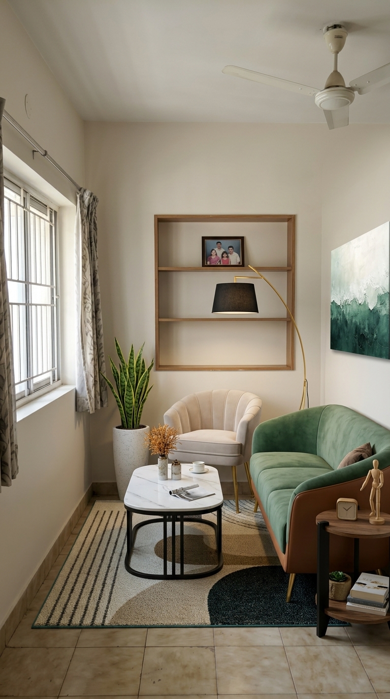 Your room with the recommended products placed in it