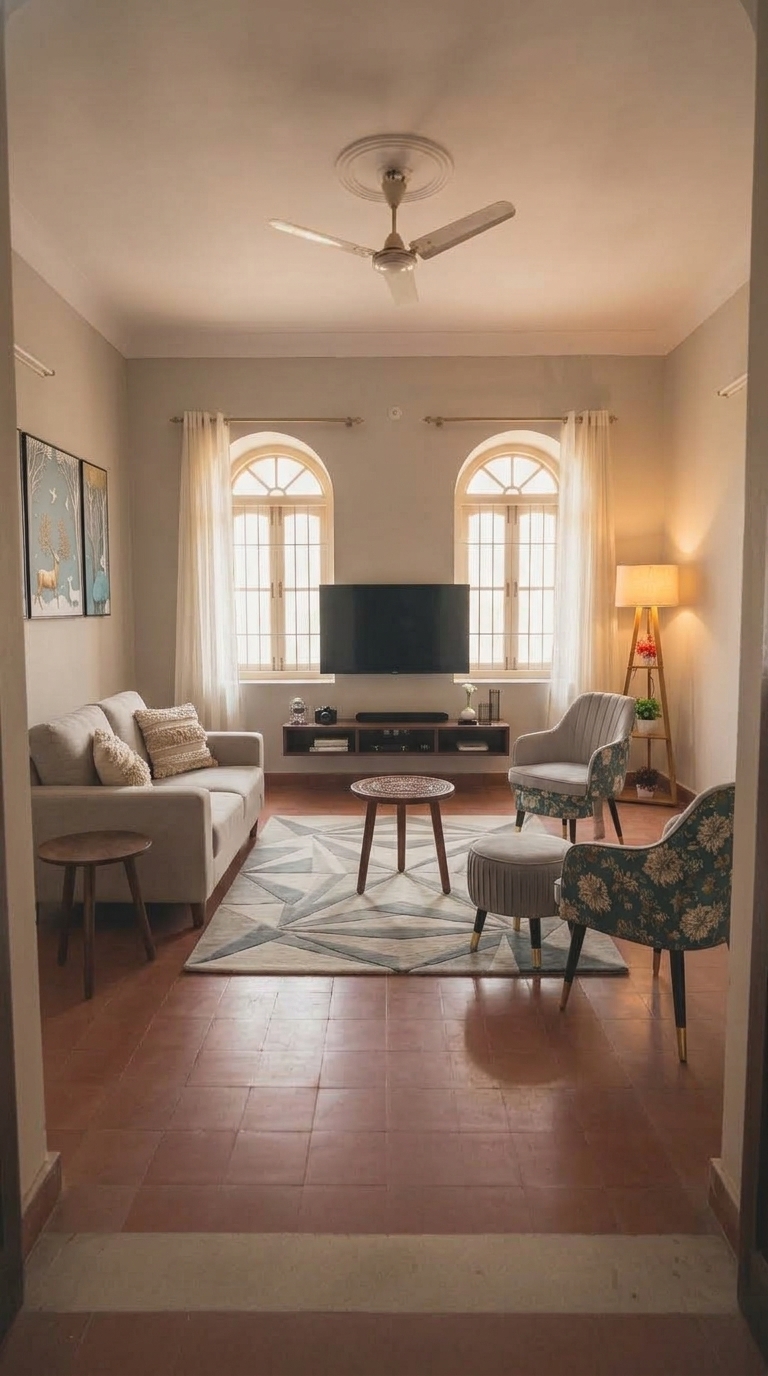 Your room with the recommended products placed in it