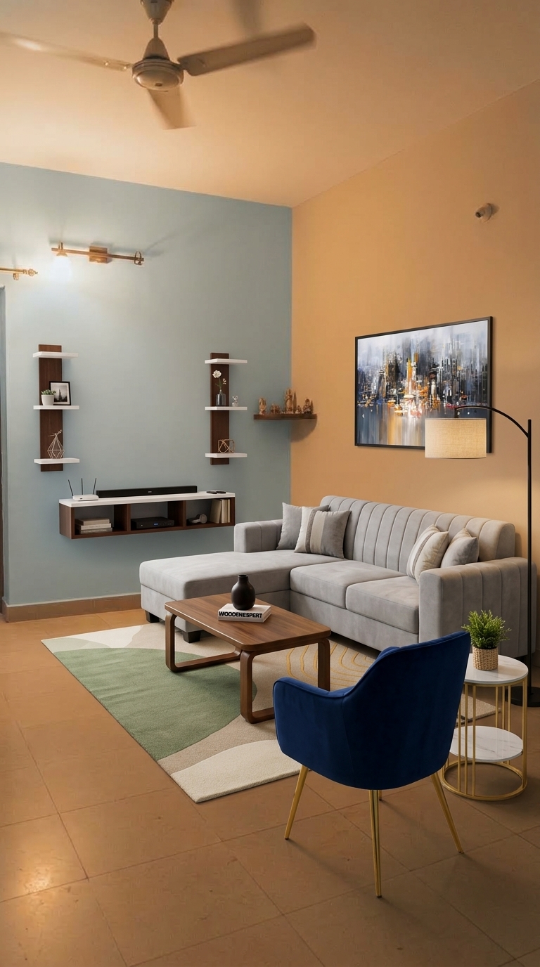 Your room with the recommended products placed in it