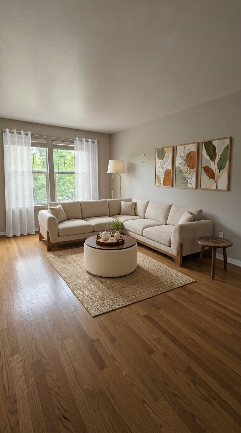 Your room with the recommended products placed in it