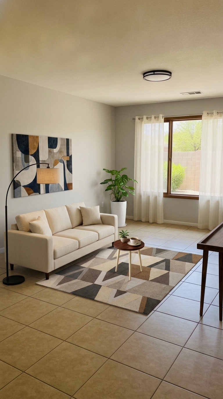 Your room with the recommended products placed in it